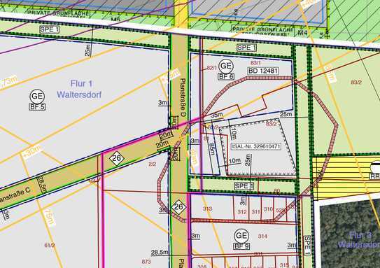 Schönefeld - Waltersdorf - 60.712 m² Gewerbegrundstück