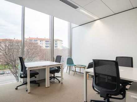 Wunderschön eingerichtete Büroräume für 3 Personen in Spaces Andreas Quartier