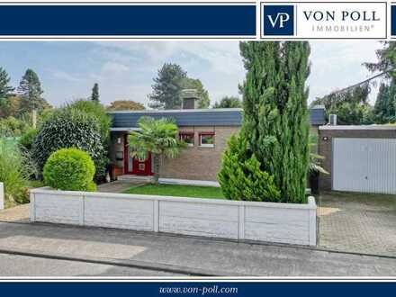 Freistehender Bungalow auf großzügigem Grundstück mit Garage und Stellplatz