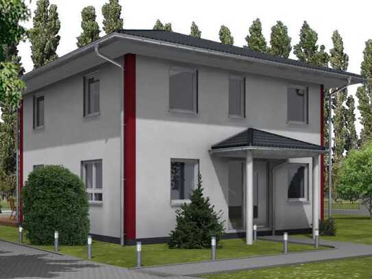 Stadtvilla in Fredersdorf. Haus und Grundstück.