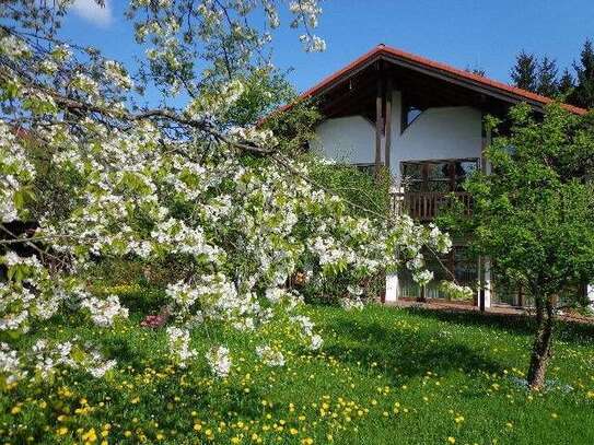 4 Zi Wo idyllisch + ruhig am Wald, Südbalkon, Gartennutzung, sonnig, OG, Waldtrudering