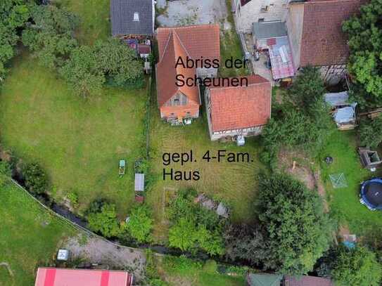 Baugrundstück mit Genehmigung und älterem Mehrfamilienwohnhaus Gschwend