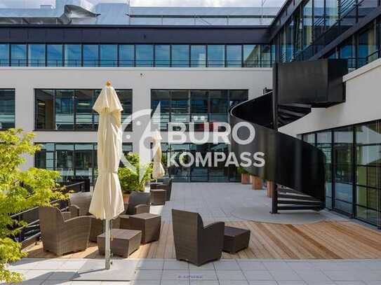 BÜROKOMPASS: Exklusive Dachterrassse, Klima, Highend Büroflächen in der Innenstadt-Ost