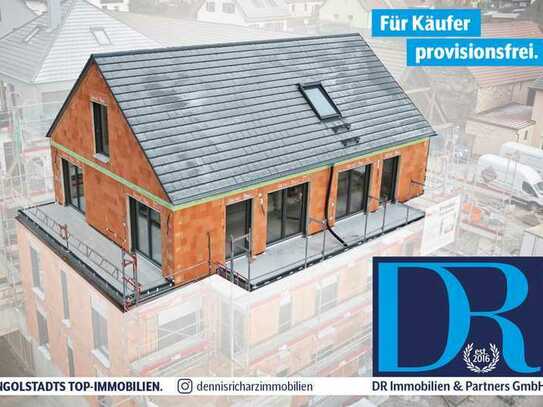 Neubau: 5-Zimmer-Penthouse mit Aufzug, Galerie und Dachterrasse