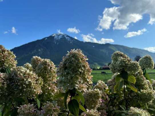 Gartenwohnung mit Wohlfühlatmosphäre und sonnigem Süd-/Westgarten am Tegernsee