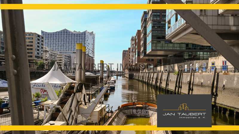PROVISIONSFREI! **HAFENCITY MIT WASSERBLICK** - 3-Zimmer-Wohnung + Südbalkon + TG-Stellplatz