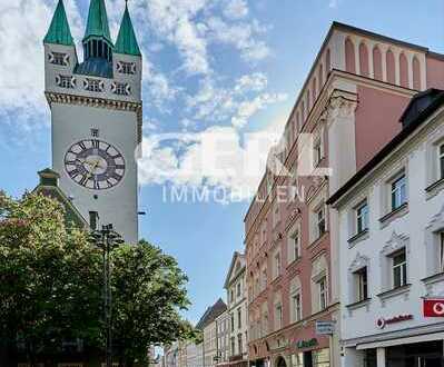 Großzügige Gewerbeeinheit mitten am Straubinger Stadtplatz