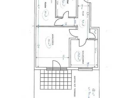 Freundliche 2-Zimmer-Erdgeschosswohnung mitTerrasse in Eggenstein-Leopoldshafen