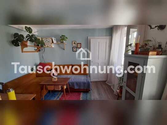 Tauschwohnung: Ruhige Wohnung im Tiny House-Stil im Herzen der Neustadt