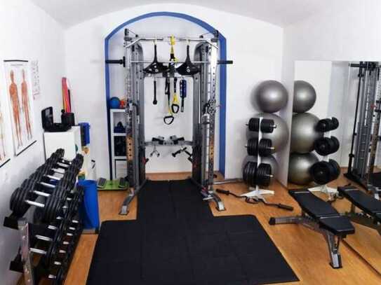 Personal Training Studio / Trainingsräume - voll ausgestattet