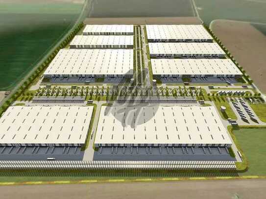 PROVISIONSFREI ✓ NEUBAU-PROJEKT ✓ 100.000 m² / teilbar ✓ moderne Lager-/Logistikflächen ✓