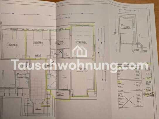 Tauschwohnung: 4-Raum-Wohnung Plagwitz