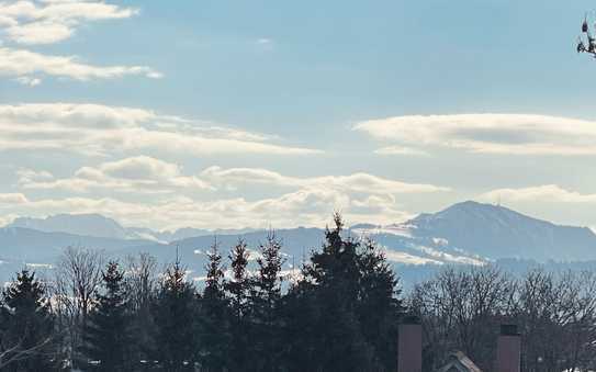 Einzigartige Penthouse Wohnung über den Dächern von Kempten mit Bergblick!