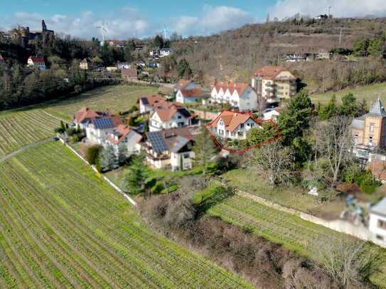 Repräsentatives Wohnen mit Blick in die Rheinebene