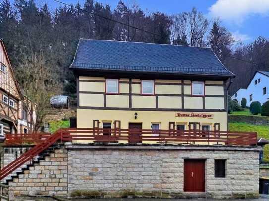 Denkmalgeschütztes Einfamilienhaus mit idyllischem Flair in Bad Schandau