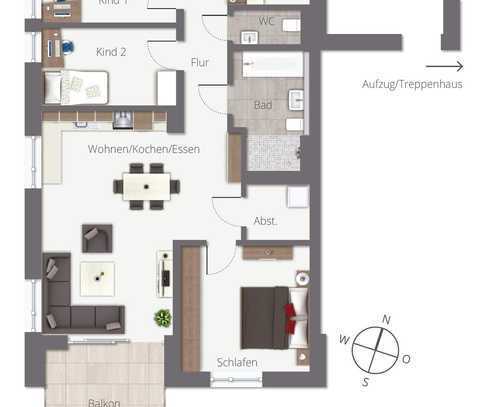 Stadtnah. Modern. Nachhaltig. – Ihre neue Wohnung