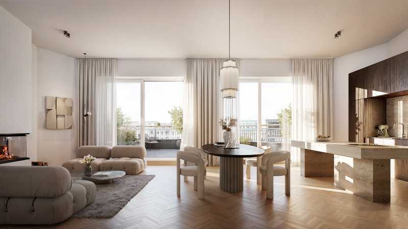 Über den Dächern Hamburgs - einzigartiges Penthouse mit großer Dachterrasse ++Courtagefrei++