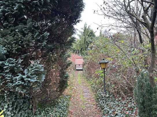 Baugrundstück in Wohnsiedlung von Billstedt Top Lage, aber verwildertes Grundstück + Haus zum Abriss