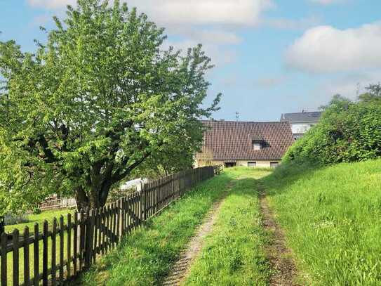 Sanierungsbed. Einfamilienhaus mit Ausbaupotential und tollem Garten in Meckesheim-Mönchzell