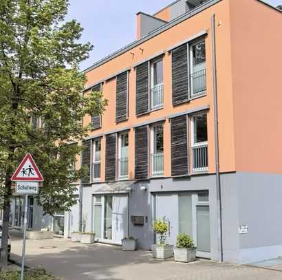 Modernes Reihenendhaus am Rande der Erfurter Altstadt