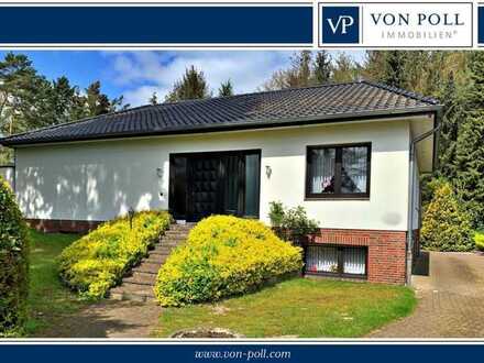 Idyllisch gelegenes Einfamilienhaus mit Souterrainwohnung auf traumhaftem Grundstück in Aschenstedt