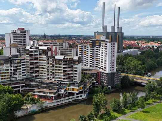 Ihr neues IMMOBILIEN QUARTIER: Barrierefreie 4-Zimmer Wohnung mit Panorama-Blick am Ihmeufer gelegen