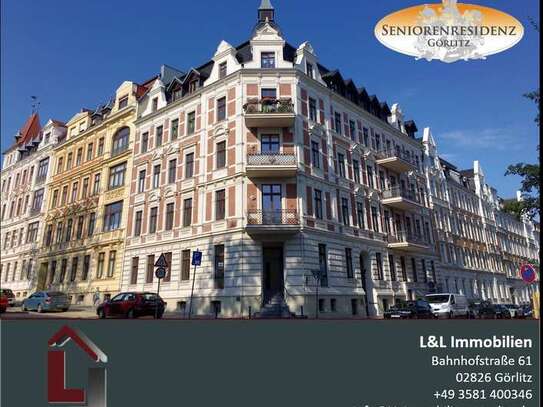 Seniorenresidenz Görlitz – Gemütliche 2-Raum-Single-Wohnung mit Balkon!