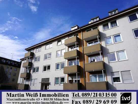 Ruhige 2-Zimmer-Wohnung mit Ost-Balkon in Berg am Laim Nähe Josephsburg