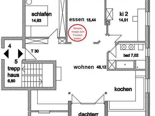 Schöne 4-Zimmer-Wohnung in Essen