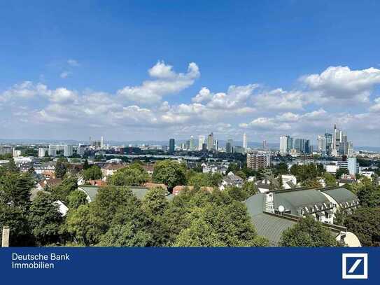 FFM-Sachsenhausen: Exklusive 2-Zimmer-ETW mit atemberaubendem Skyline-Blick