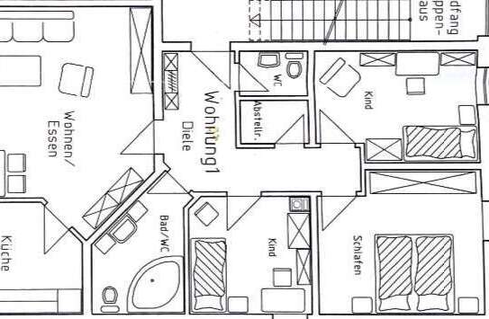 Frisch renovierte 4-Zimmer-Wohnung in Marktrodach