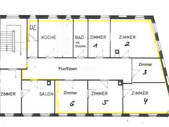 6-Raum-Wohnung in Schwäbisch Gmünd zentrumsnah