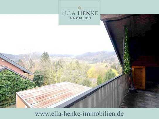 Wunderschöne, helle 3-Zimmer-Wohnung mit Balkon und schöner Aussicht in Lautenthal.