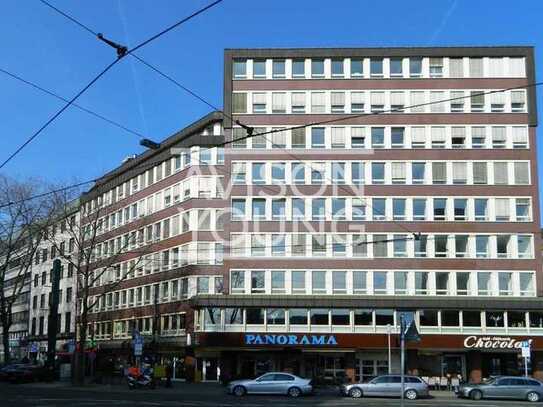 Prägnantes Bürohaus am Hauptbahnhof