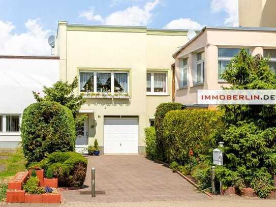 IMMOBERLIN.DE - Sympathisches Haus mit schönem Sonnengarten + Garage in guter Infrastruktur