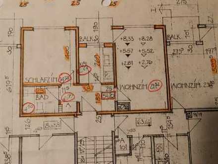 Freundliche 2-Zimmer-Wohnung mit Balkon in Simbach am Inn (von privat)