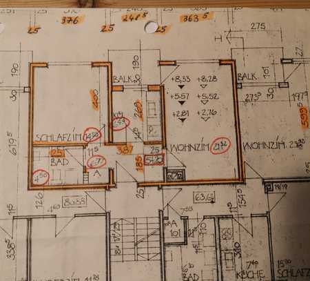 Freundliche 2-Zimmer-Wohnung mit Balkon in Simbach am Inn (von privat)