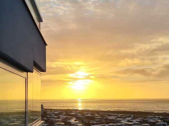 Exklusive Apartment-Wohnung mit gehobener Innenausstattung und top Blick mit Einbauküche in Cuxhaven