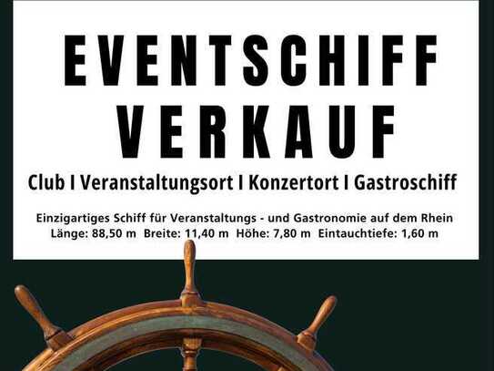 Ahoi! Tolles Event.- Veranstaltung.- Partyschiff zu erwerben!