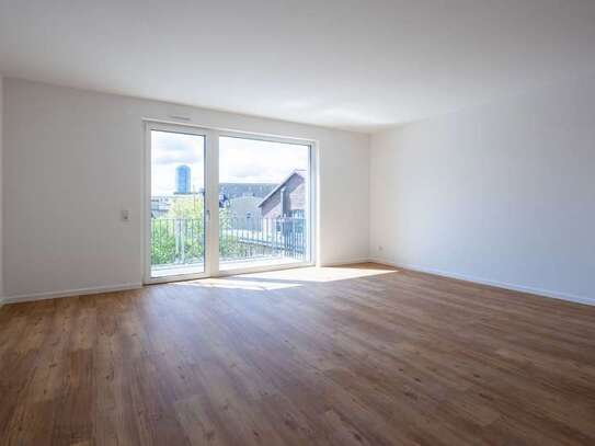 Erstbezug! Große 1-Zimmer-Wohnung mit Balkon und eigenem Abstellraum