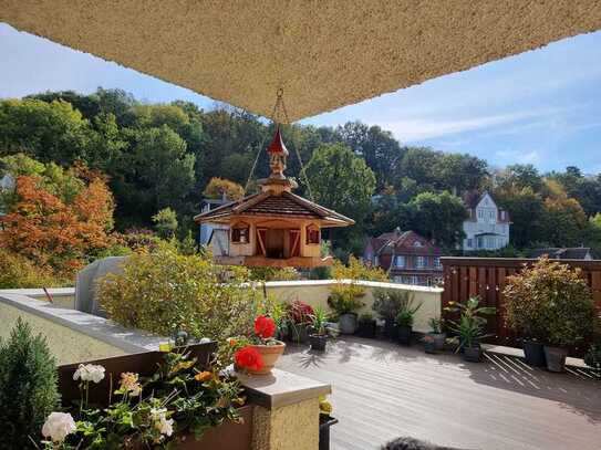 Über den Dächern von Coburg - ETW mit großer Dachterrasse