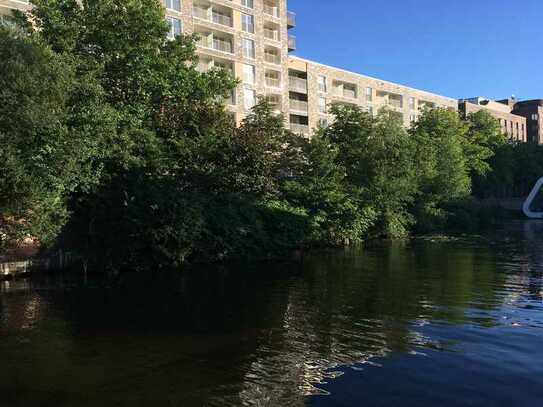 2-Raum-Wohnung mit Blick auf den Mittelkanal