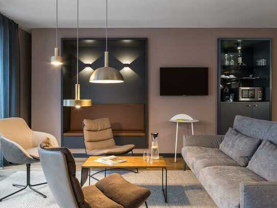IPARTMENT. 24 bis 40qm ab 1190 Euro all in. Design-Apartments direkt am HBF / Lounge