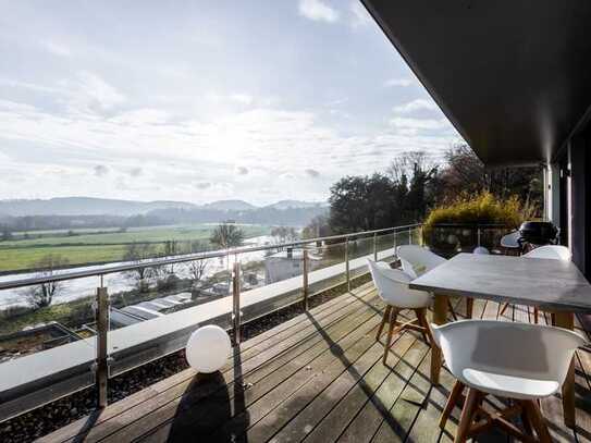 Moderne Luxuswohnung mit Ruhrblick unmittelbar zu Essen