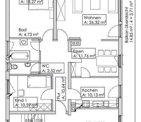 4-Zimmer-Wohnung in Regensburg