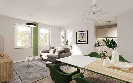 Jetzt Fördermöglichkeiten nutzen! - - - - - - - - - - - - 3-Zimmer-Wohnung mit Wintergarten, 1. OG