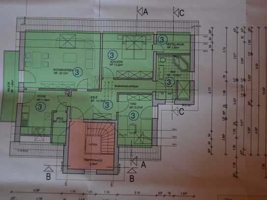 Romantische Dachgeschoßwohnung mit Aufzug