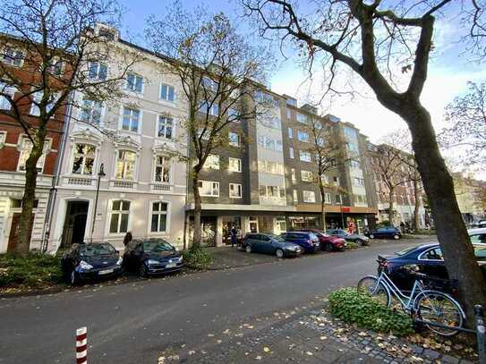 Gemütliche Dachgeschosswohnung mit Tiefgaragenstellplatz im Herzen von Flingern