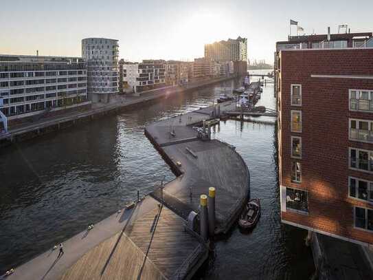 Exklusives Penthouse mit privater Dachterrasse und unverbaubaren Weitblicken zur Elbphilharmonie