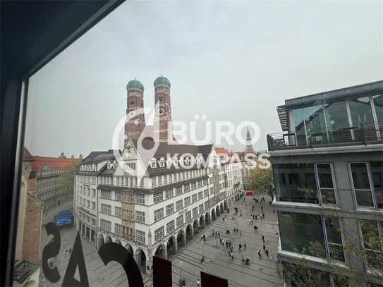 Effiziente renovierte Bürofläche (5 Räume) mit Blick auf die Frauenkirche